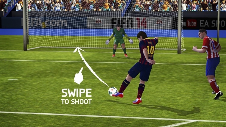 Mobilní verze FIFA 14 bude k dispozici zdarma