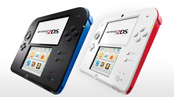 Nintendo představuje 2DS, novou mutaci svého handheldu bez 3D efektu