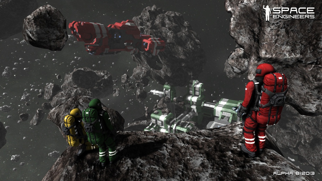 Česká hra Space Engineers bude o stavbě lodí ve vesmíru