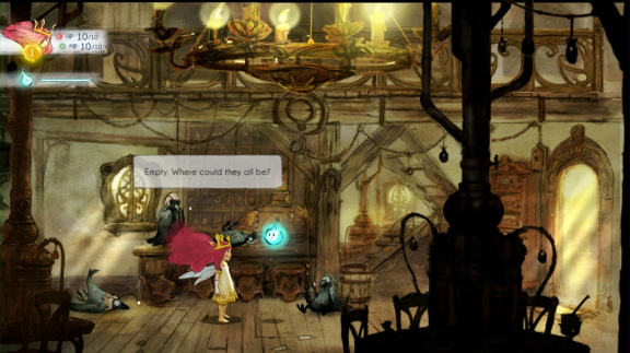 Child of Light přináší vrány, které básní a pijí rum