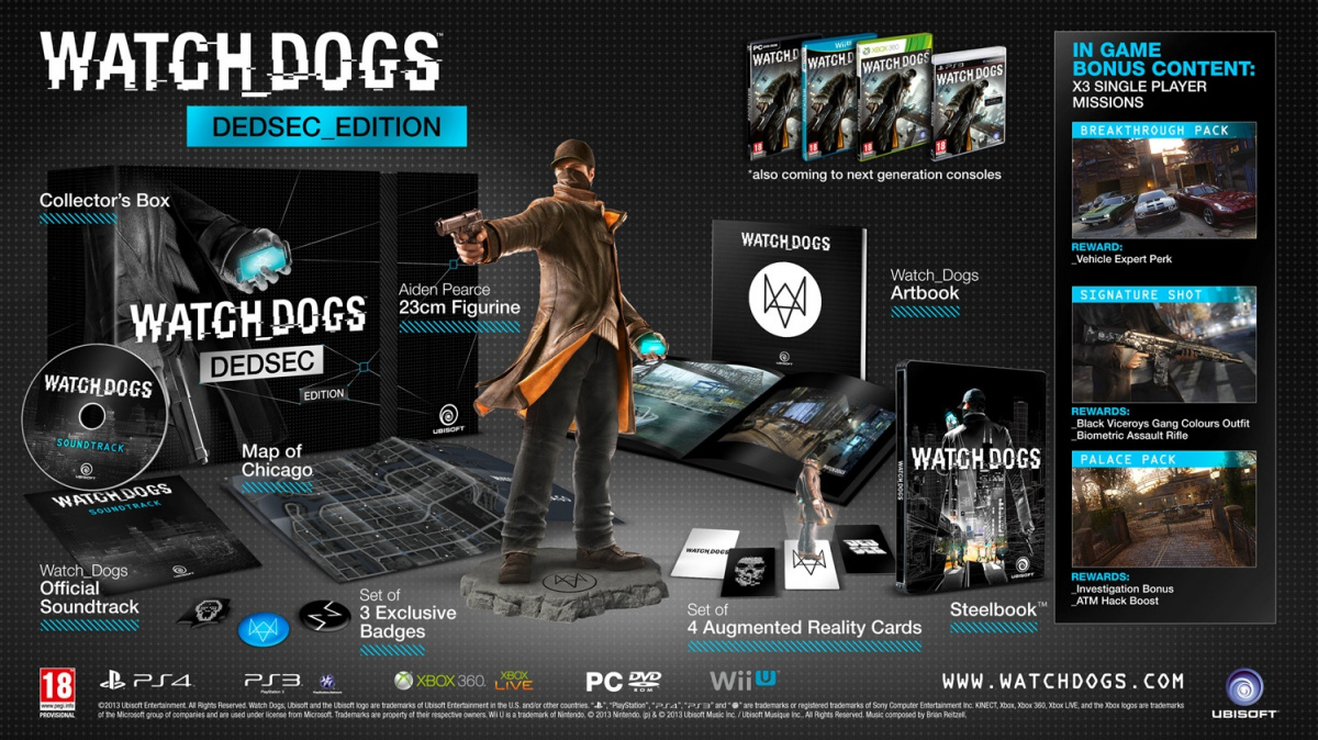 Video představuje prémiovou DedSec edici Watch Dogs