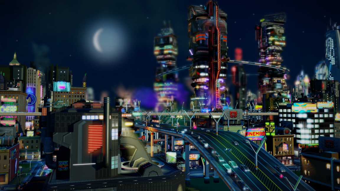 SimCity: Cities of Tomorrow představují futuristické prostředí