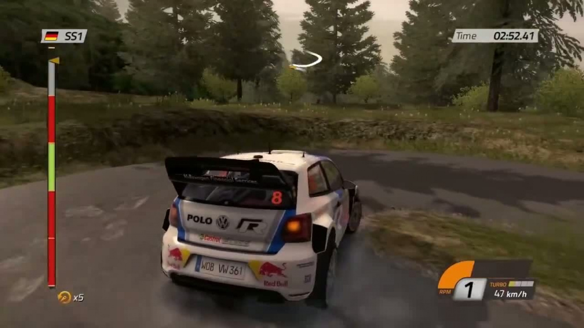 Projížďka s VW Polo R na videu z WRC 4