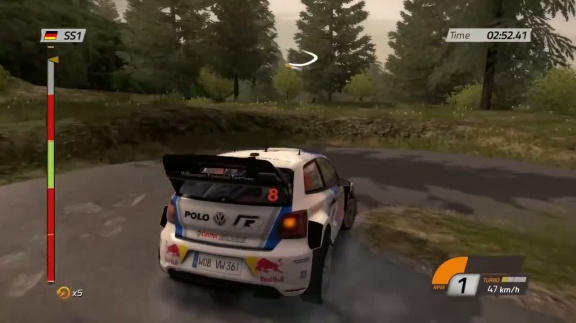 Projížďka s VW Polo R na videu z WRC 4