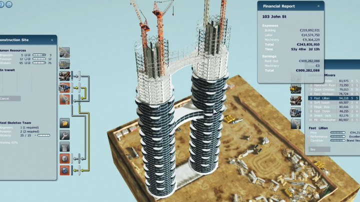 Skyscraper Simulator potěší každého milovníka věžáků