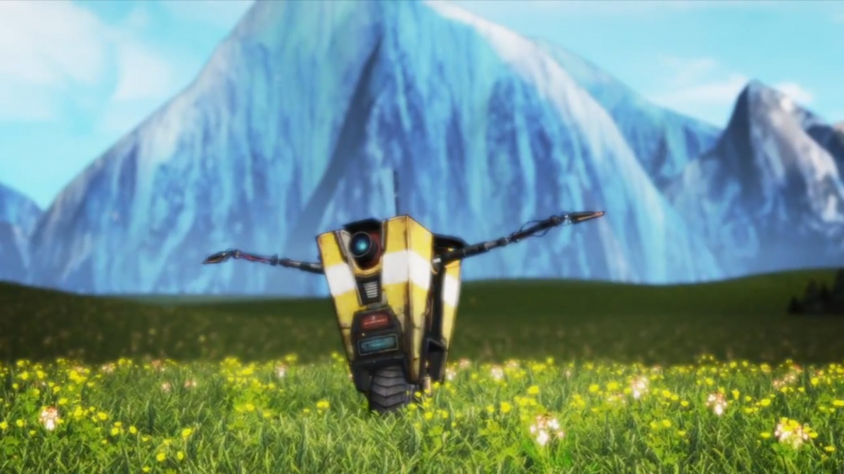 Opilý Claptrap slaví vydání Game of the Year edice Borderlands 2