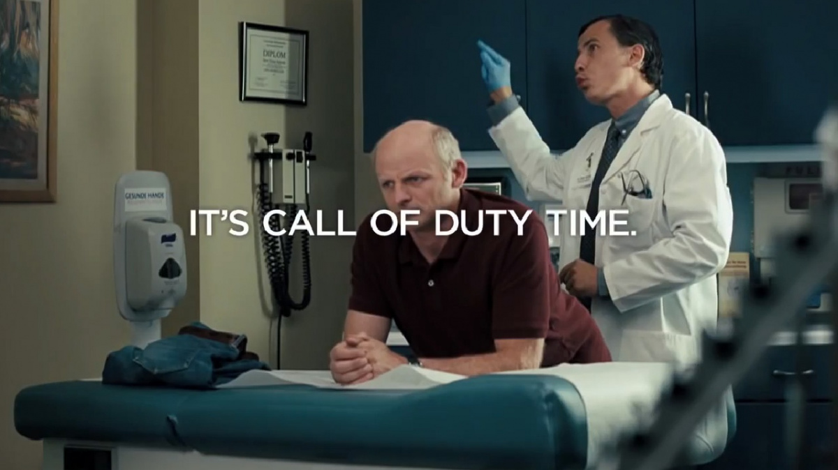 Reklamní kampaň prodává CoD: Ghosts i z ordinace proktologa