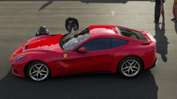 Na videu z Forza Motorsport 5 krouží F12berlinetta na trati ve Spa