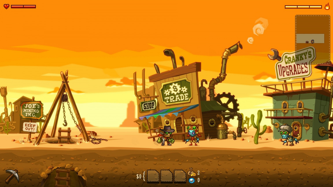 Adventurní hopsačka SteamWorld Dig dorazí i na PC