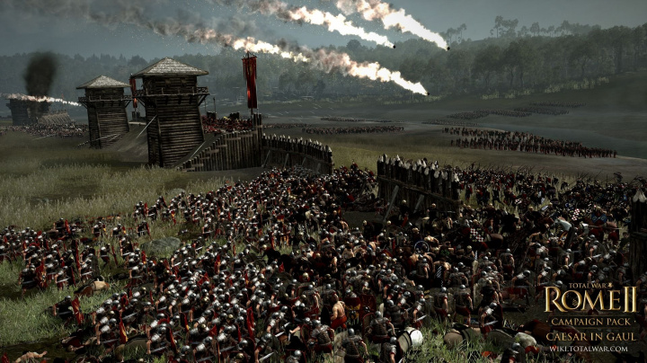Trailer připomíná vydání DLC Caesar in Gaul pro Total War: Rome II  