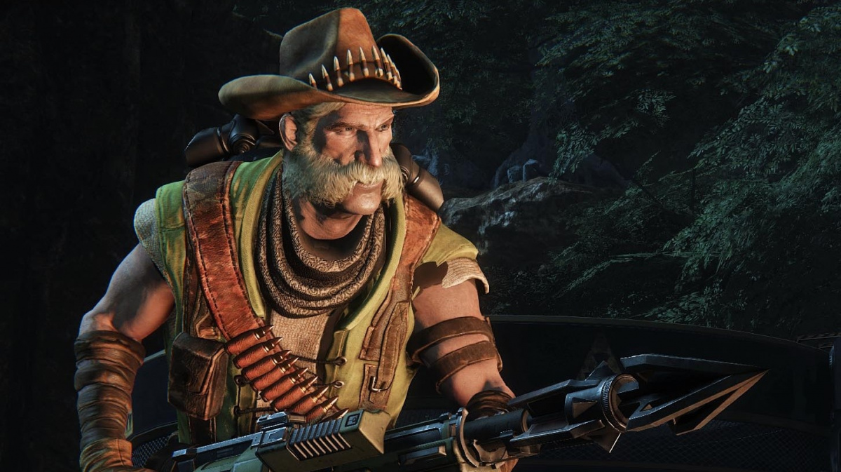 Kooperativní Evolve představuje zbytek týmu - Griffina, Hanka a Val