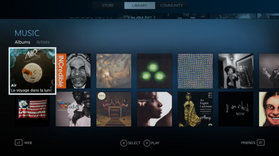 Steam Music vám umožní pouštět si hudbu skrz Steam  