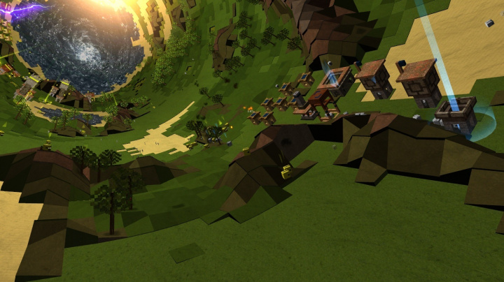Indie strategie Iubes mixuje Darwinii, Populous a Minecraft