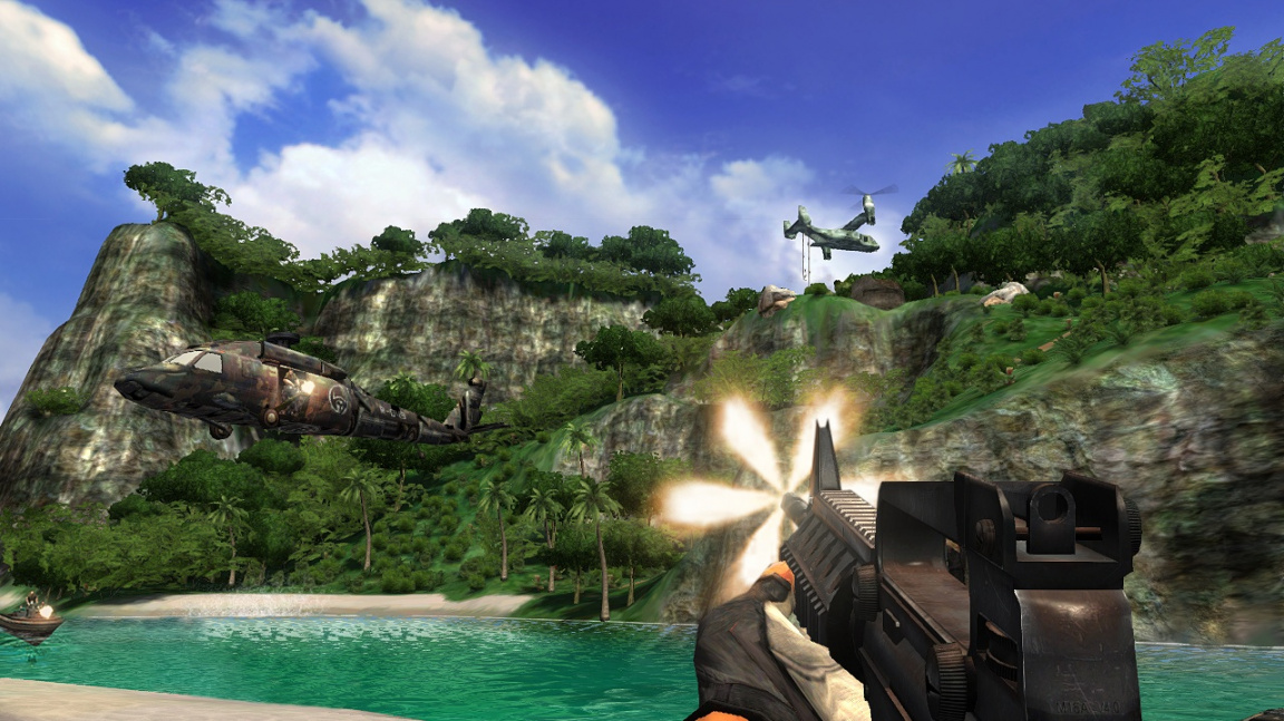 Součástí Far Cry kompilace je i HD remake prvního dílu