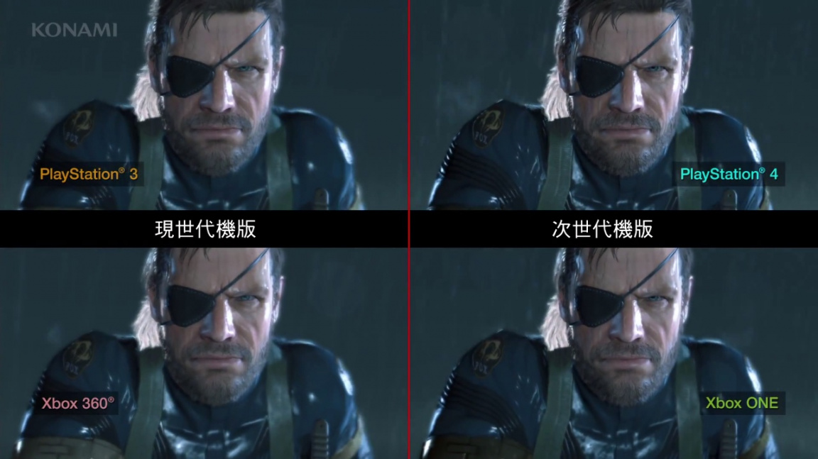 Video: porovnání grafických rozdílů jednotlivých verzí Metal Gear Solid 5
