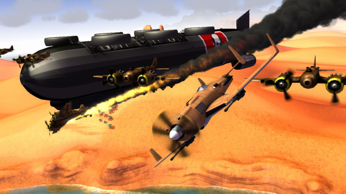 Letecká arkáda BOMB připomíná to nejlepší z Crimson Skies