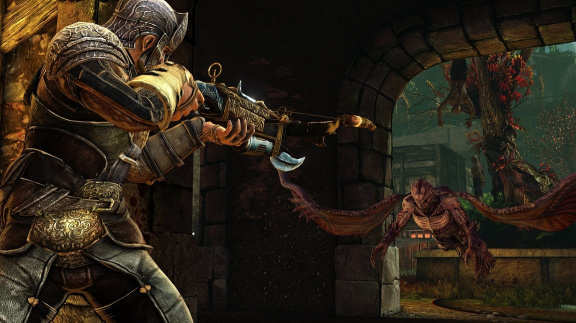 Beastmaster umí v online akci Nosgoth ovládat létání i brokovnice