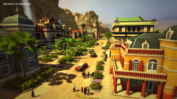 První záběry z Tropico 5 dýchají atmosférou diktatury a Karibiku