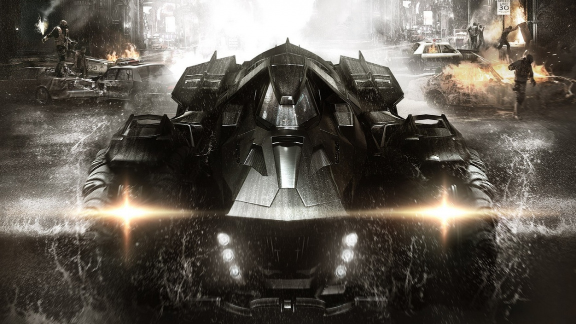 Batmobil se pouští do „tankové“ bitvy v novém traileru z Batman: Arkham Knight