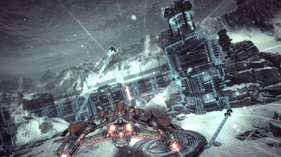 Vesmírná akce Space Noir se odvolává na Wing Commandera