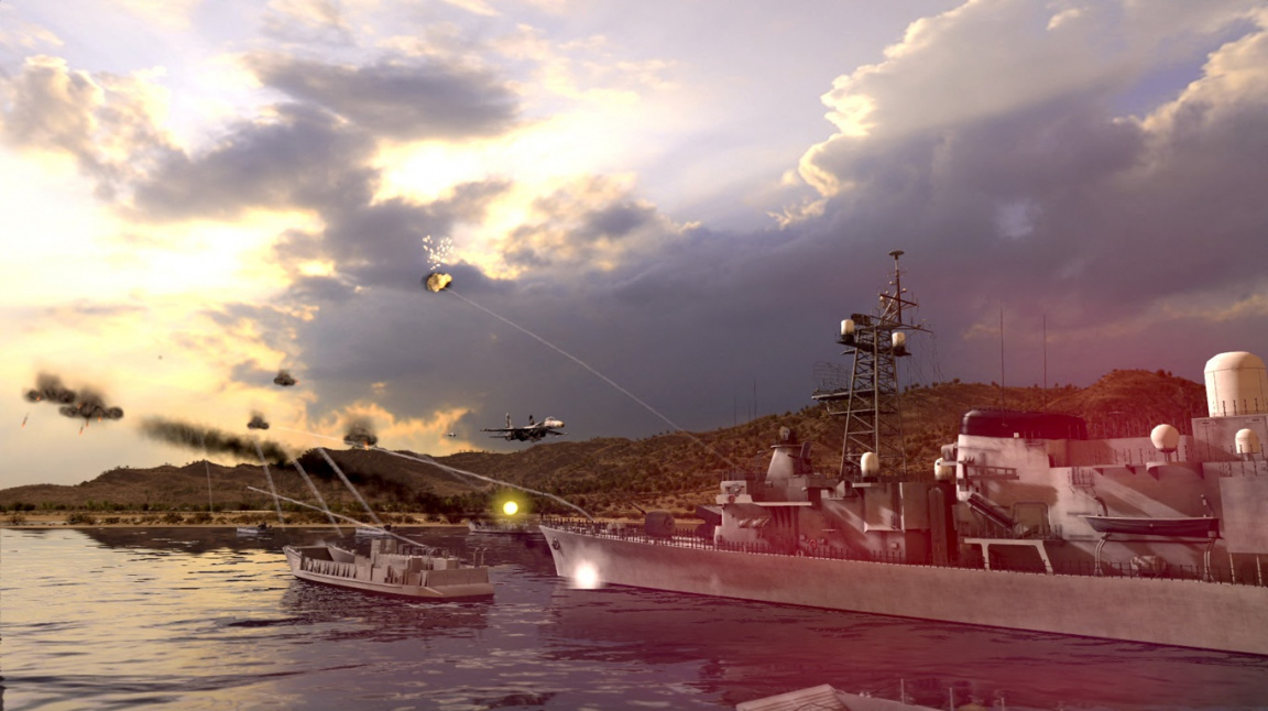 Wargame: Red Dragon předvádí chaos námořní války