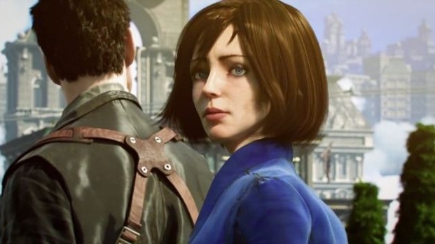 Elizabeth jako inteligentní parťák v Bioshock Infinite
