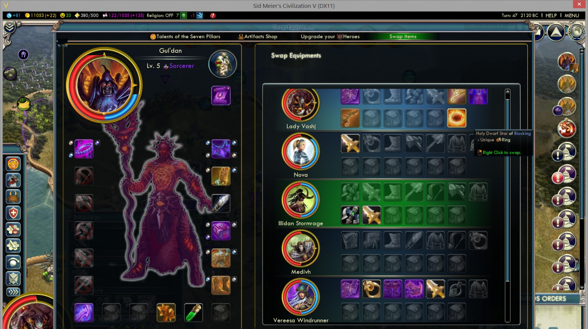 Staronoví vůdci na záběrech z datadisku Civ V: Gods & Kings