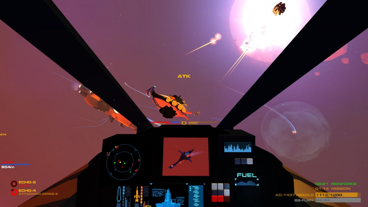 Vesmírná střílečka Enemy Starfighter se připomíná novým videem