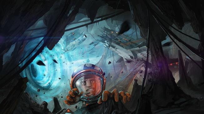 Česká sci-fi plošinovka Blackhole si hraje s gravitací