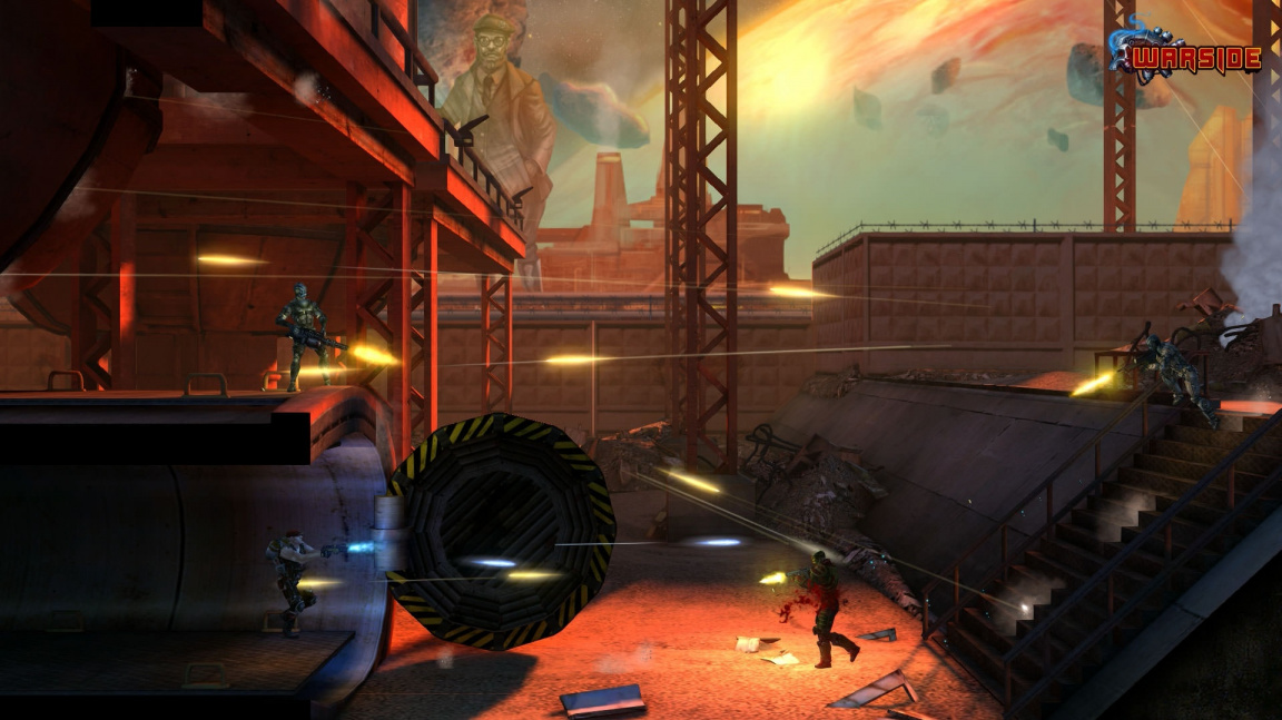 Multiplayerová střílečka WarSide nabízí intenzivní 2D akci s RPG prvky
