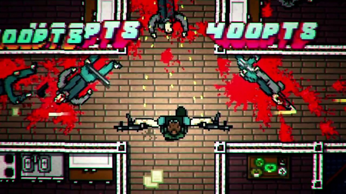 Záběry z Hotline Miami 2 nabízí hypnotickou akci s motorovkou