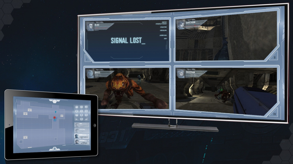 V taktické sci-fi akci Salvaged ovládáte vojáky na čtyř obrazovkách