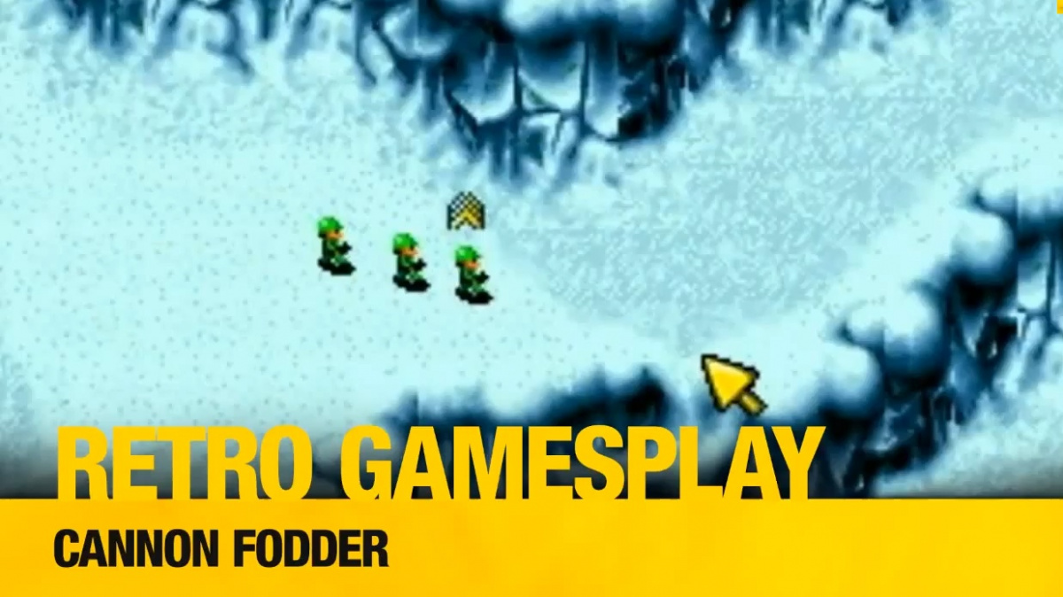 Retro GamesPlay: sledujte akční klasiku Cannon Fodder