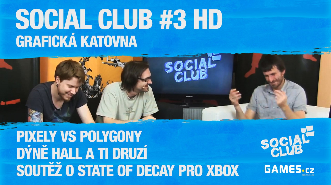 Odpovědi redakce Games.cz v záznamu Social Club #3