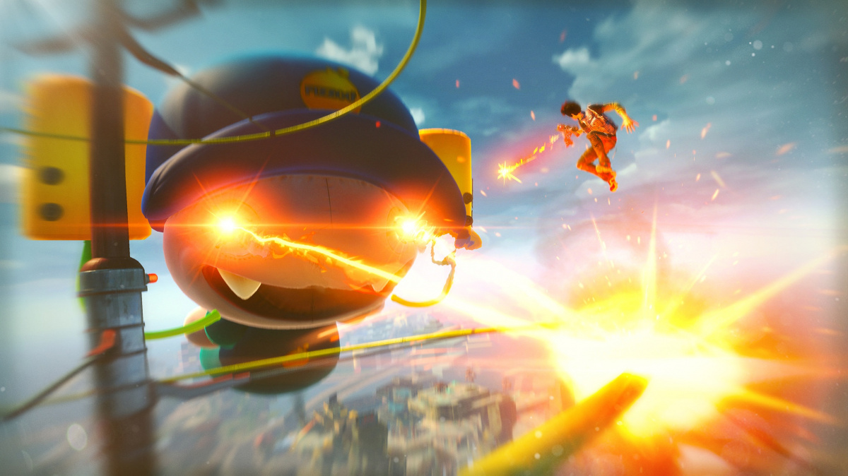 Město v Sunset Overdrive připomíná víceúrovňové hřiště