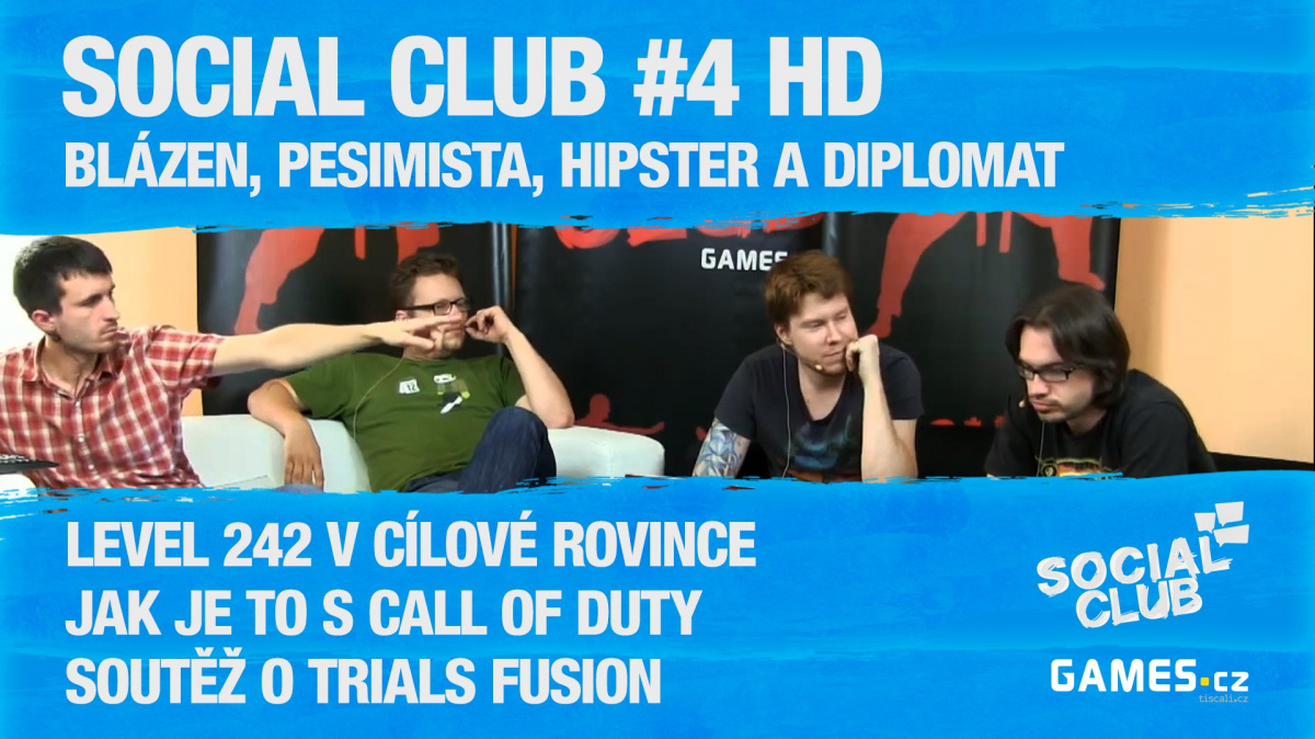 Redakce Games.cz odpovídá na dotazy čtenářů v záznamu Social Club #4