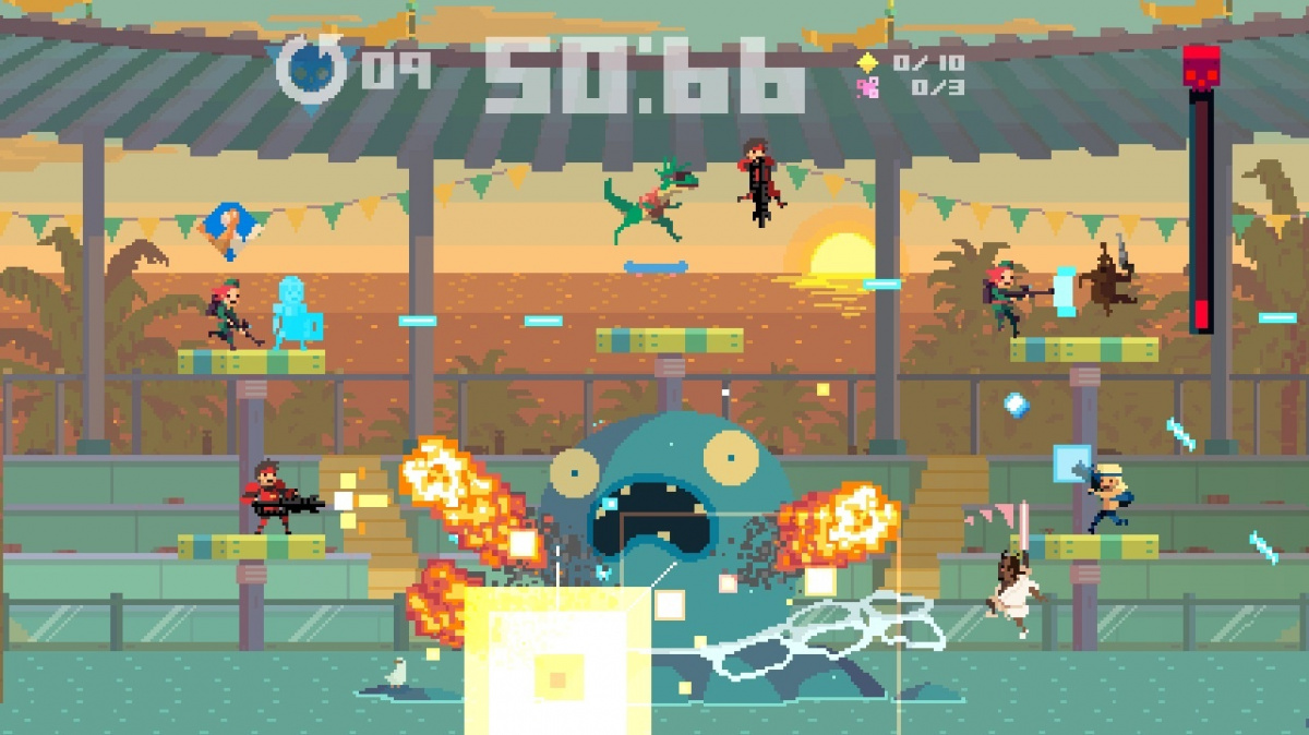 Akční Super Time Force dýchá atmosférou 90. let