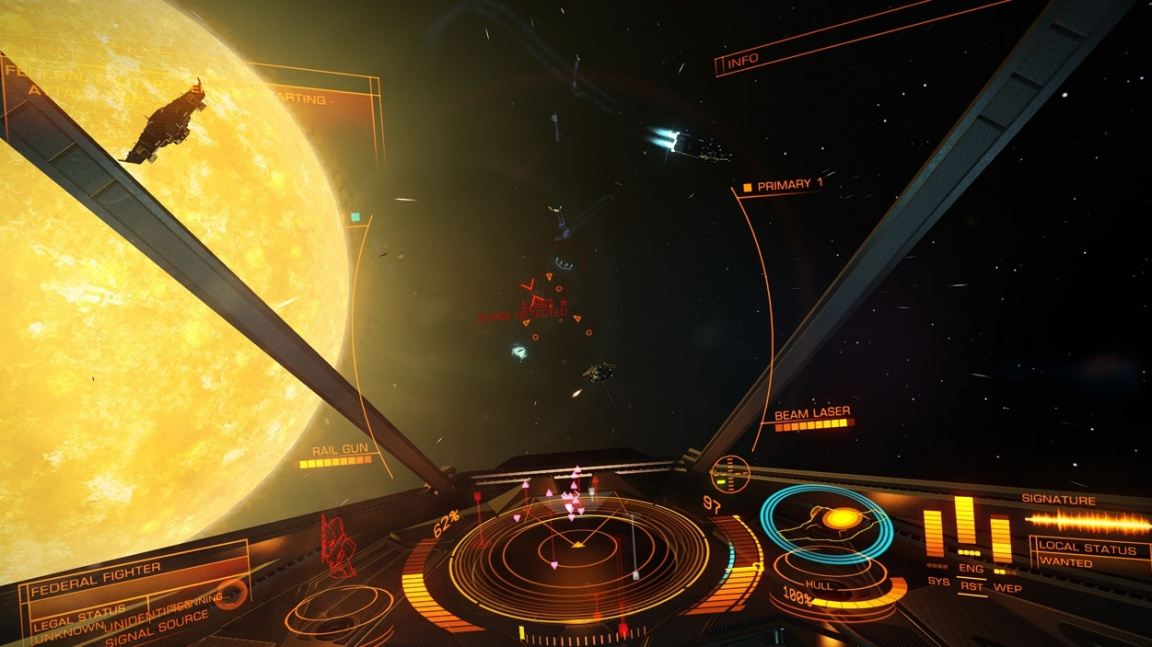 Brabena na Elite: Dangerous nejvíc fascinuje rozsah vlastní hry