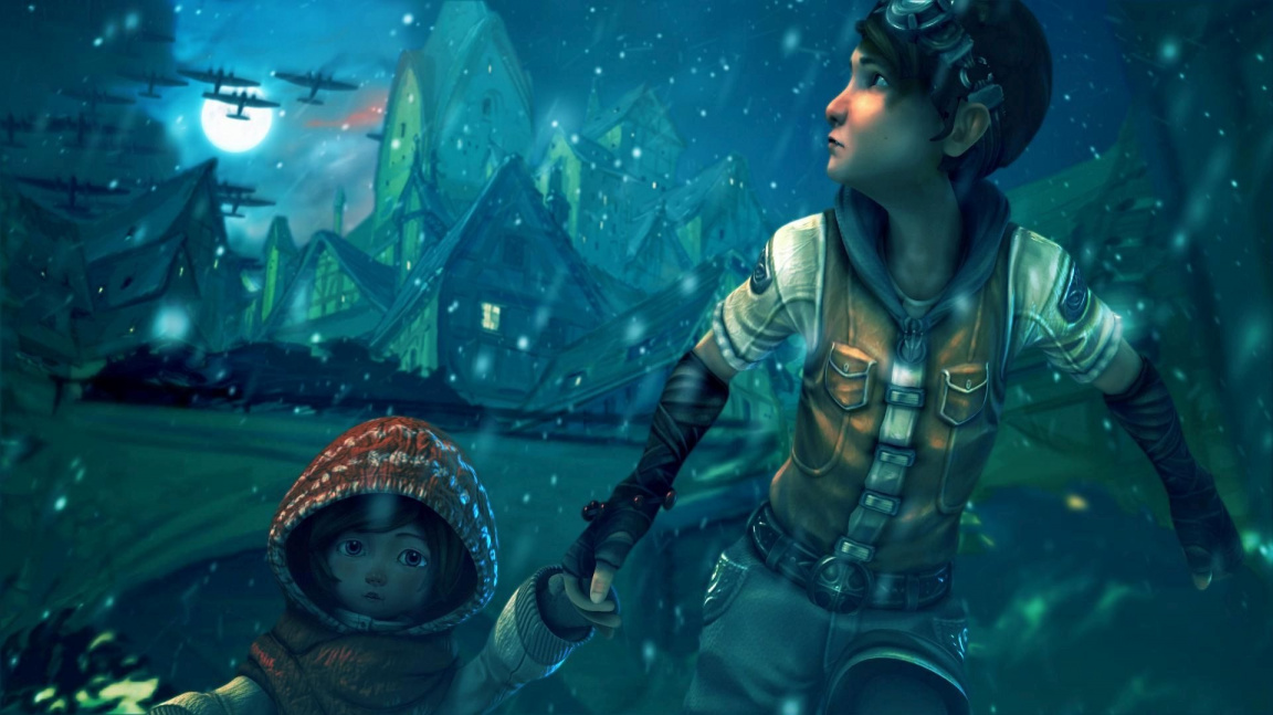 Sledujte převod malby do herní podoby v adventuře The Whispered World 2