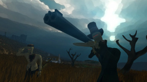 Sir-you-are-being-hunted-top-hat-gent-with-robo-spotter