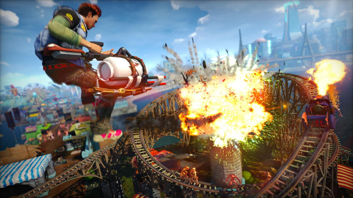Záběry z hraní upevňují dojem, že Sunset Overdrive lze majitelům Xbox One jedině závidět