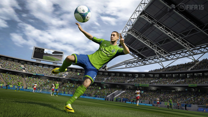 FIFA 15 ukazuje pokročilou fyziku kontroly míče
