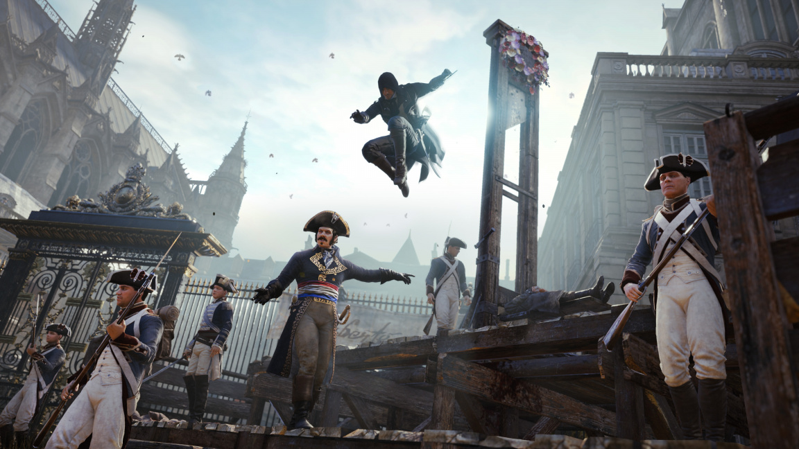 Představení kooperativních scénářů z Assassin's Creed Unity