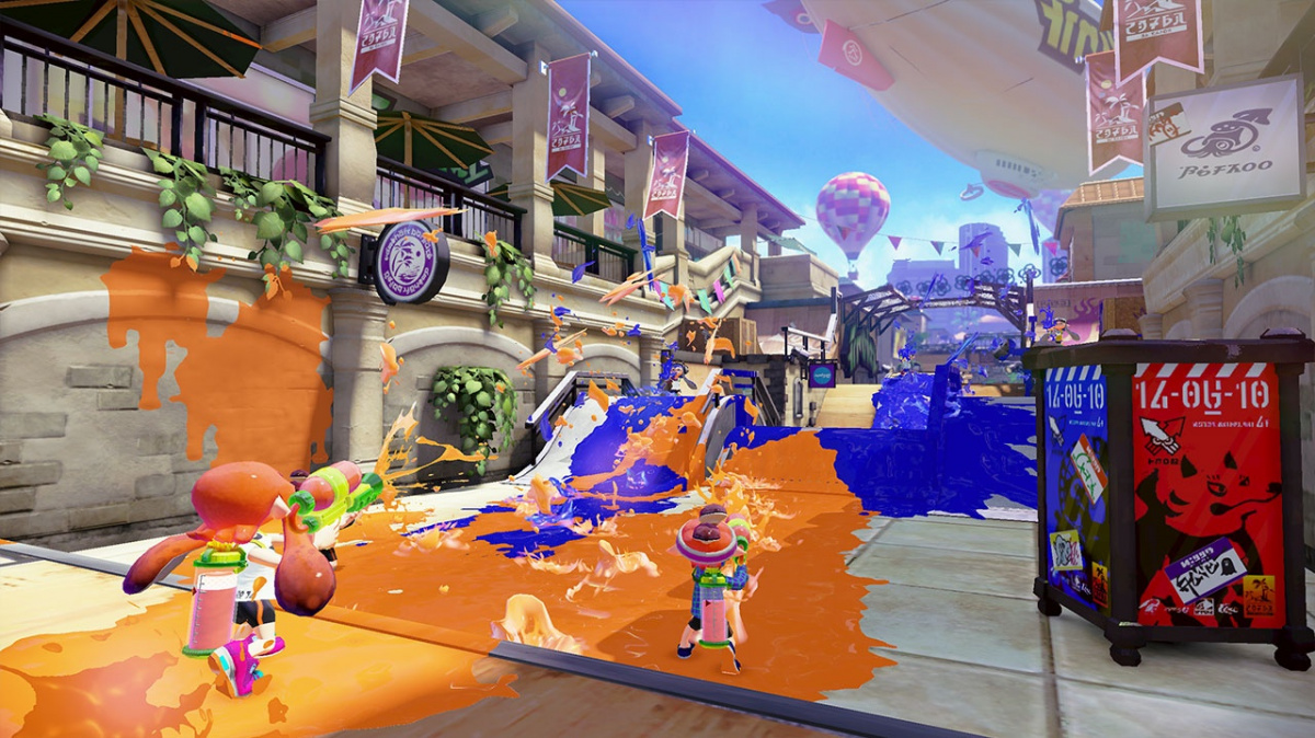 Splatoon se hraje stejně dobře, jako vypadá