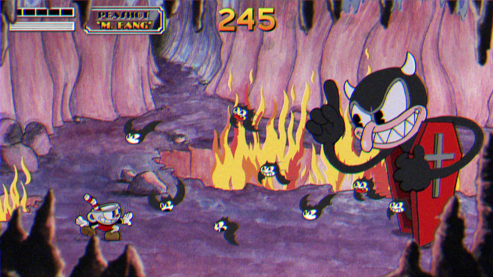 Ručně kreslená komiksovka Cuphead nabídne kromě bitev s bossy i skákací pasáže