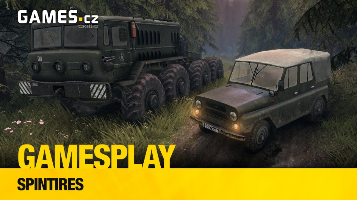 GamesPlay: Lukáš hraje extrémní off-road simulátor Spintires