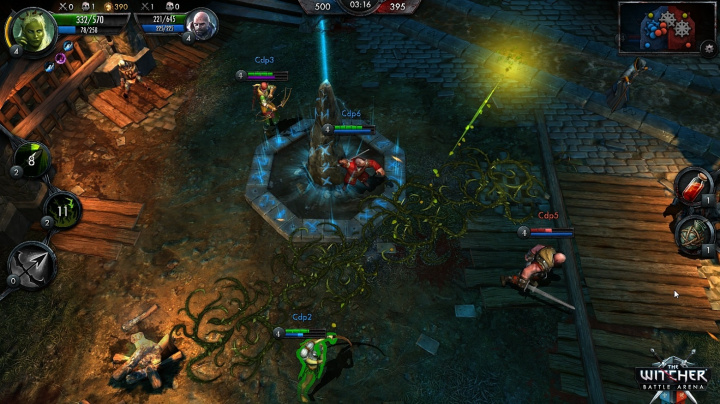 Zaklínačská MOBA Witcher Battle Arena vychází pro Android a iOS