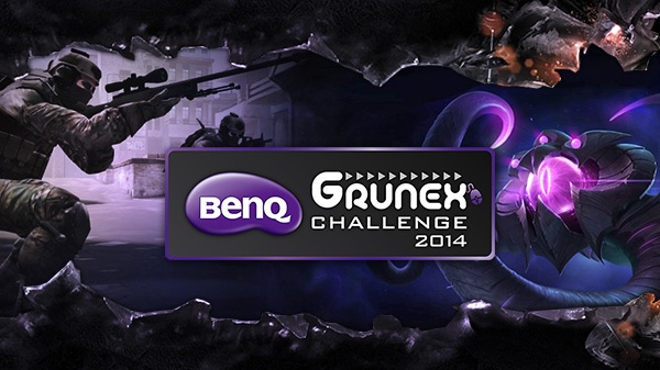 Herní portál Grunex.com spouští prestižní sérii turnajů BenQ Grunex Challenge 2014 a soutěž o počítač!