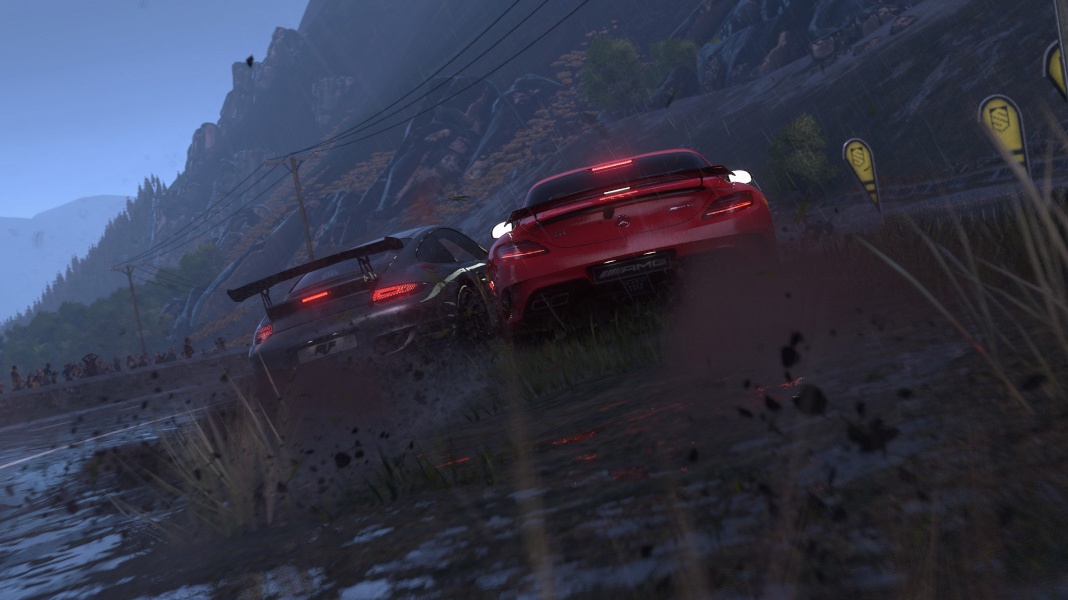Na ukázky technologie dynamického počasí z Driveclub je radost pohledět