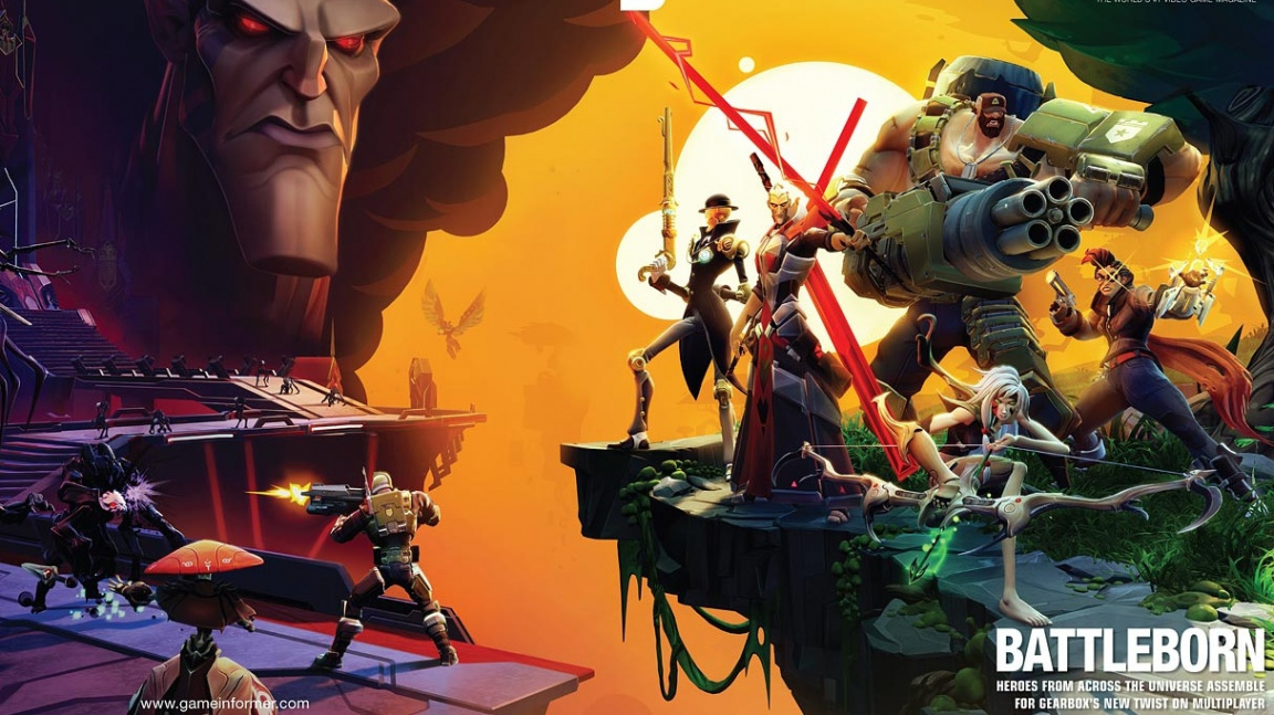 Gearbox připravuje Battleborn, komiksovou first-person akci s moba prvky